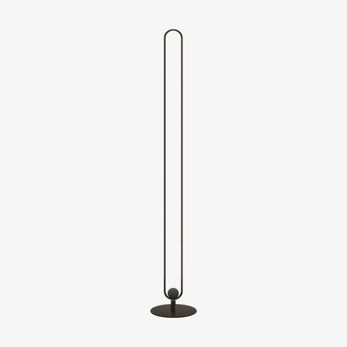 Lampadaire industriel LED minimaliste en métal résistant Hevenly