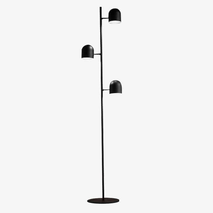 Lampadaire moderne avec lampes dirigeables Nordic - vue 2 sur 8