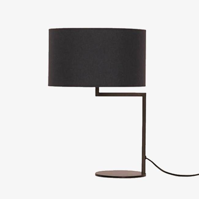 Lampe à poser à LED avec abat-jour arrondi Cloth - vue 2 sur 9
