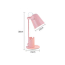 LED table lamp with colourful integrated pen holder Ninal