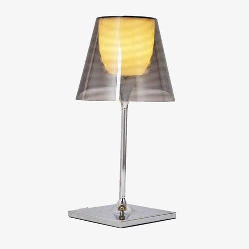 Lampe à poser moderne LED avec abat-jour en verre coloré Art
