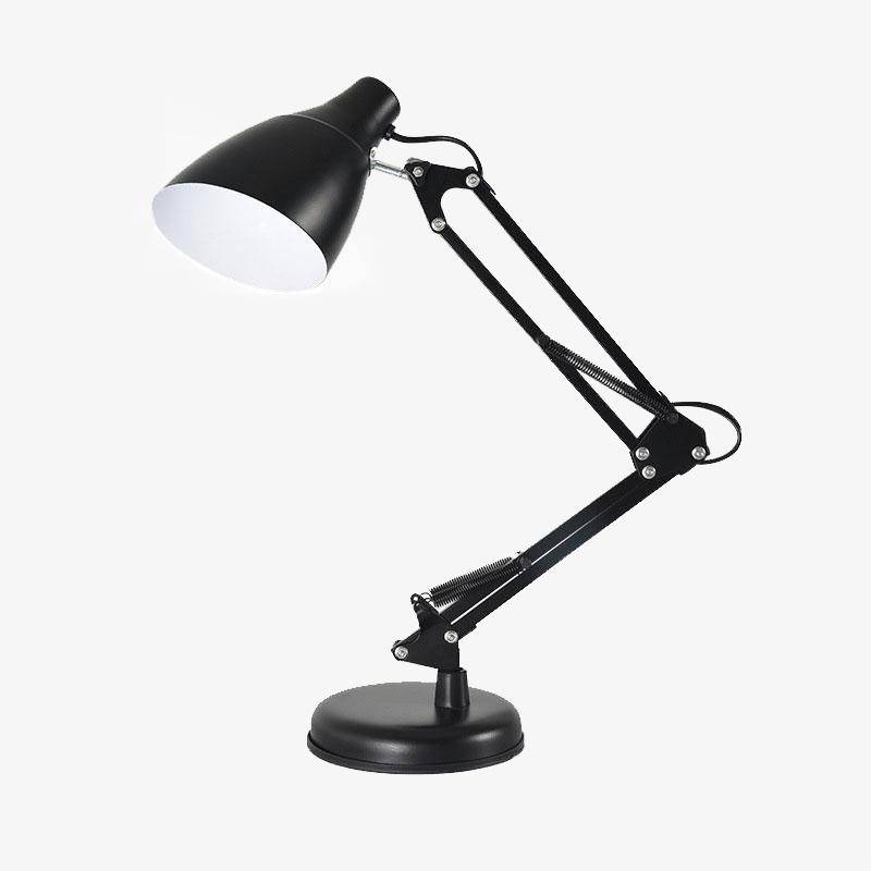Lampe de bureau à pince en acier avec LED avec variateur tactile - Lionard