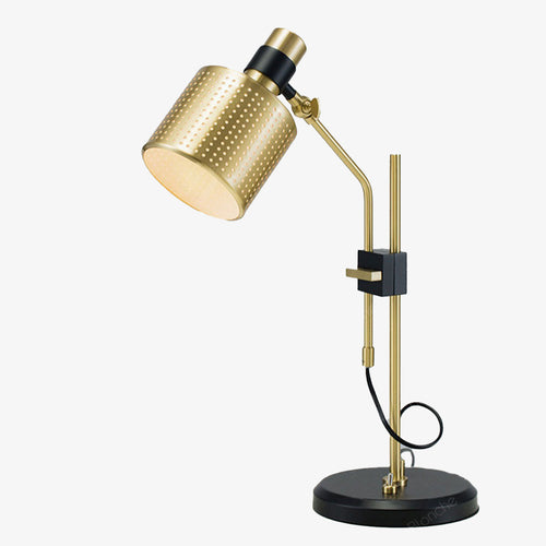 Lampe de bureau design avec abat-jour ajouré Timo