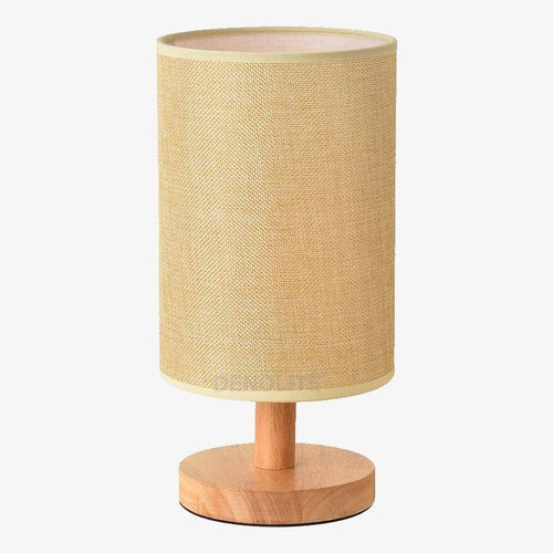 Lampe de chevet LED chromé avec abat-jour en tissu - vue 2 sur 6