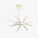 Lustre design à barres chromé Hanging