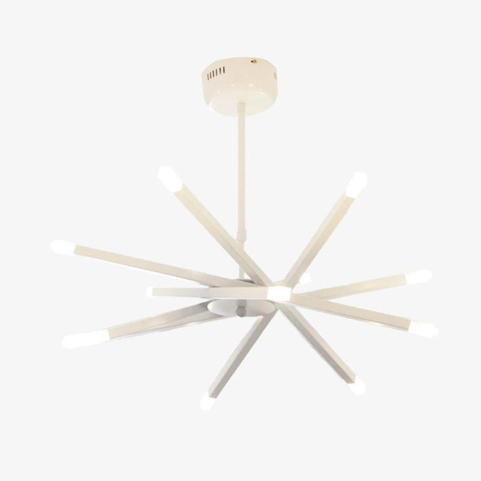 Lustre design à barres chromé Hanging - vue 5 sur 5