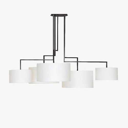 Lustre design LED avec abat-jours American
