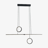 Lustre design LED minimaliste en métal Reez