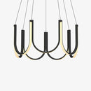 Lustre moderne LED en forme d'arc Unalli