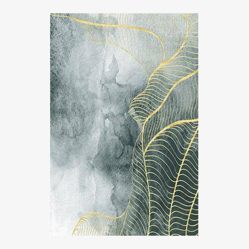 Tapis rectangle design au style abstrait Oxavo N