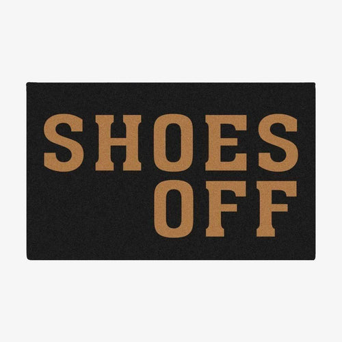 Paillasson rectangle shoes off Doormat