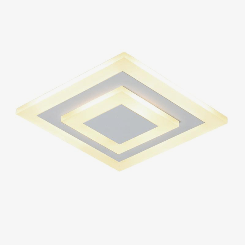 Plafonnier carré LED Dormitorio