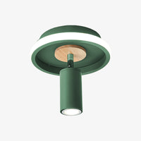 Plafonnier design avec des formes originales en métal Basil