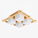 Plafonnier en bois style Korean