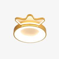 Plafonnier enfants LED en forme de couronne colorée Principesa