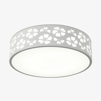 Plafonnier LED rond à fleurs Plum