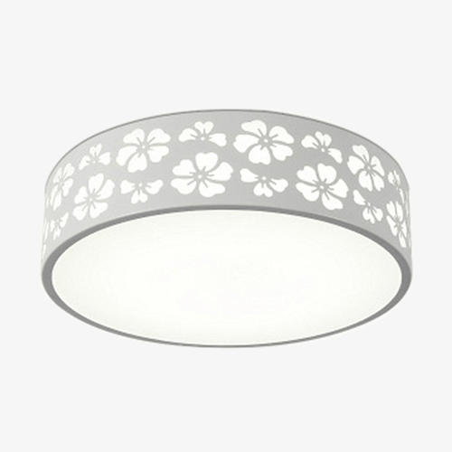 Plafonnier LED rond à fleurs Plum