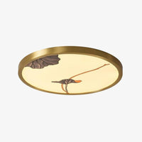 Plafonnier moderne et rond style chinois Seungri