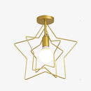 Plafonnier moderne LED avec formes géometriques Yria