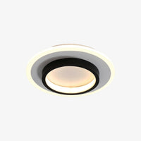 Plafonnier moderne LED forme carré ou circulaire Clery