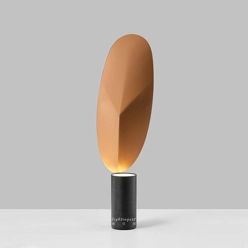 Lampe à poser LED design style plume éclairée - vue 3 sur 8