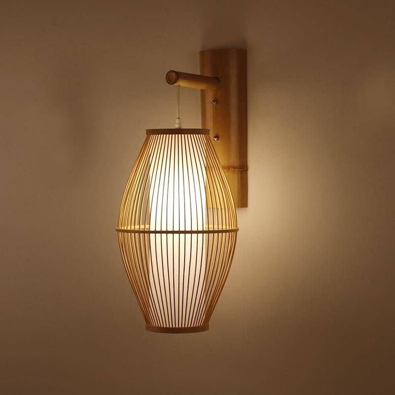 Applique suspendue en bambou style japonais Tea