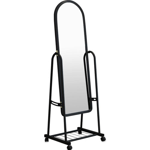 Miroir sur pied avec roulette Dressing - vue 5 sur 7
