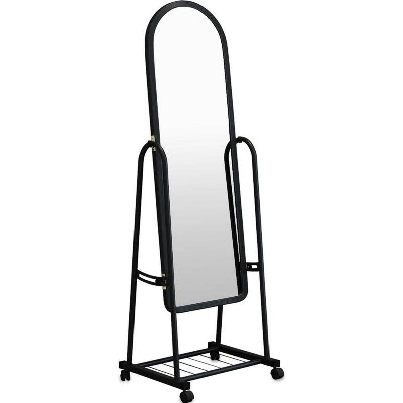 Miroir sur pied avec roulette Dressing