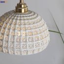 Suspension avec abat-jour style japonais moderne