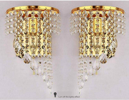Applique murale LED en cristal Sconce