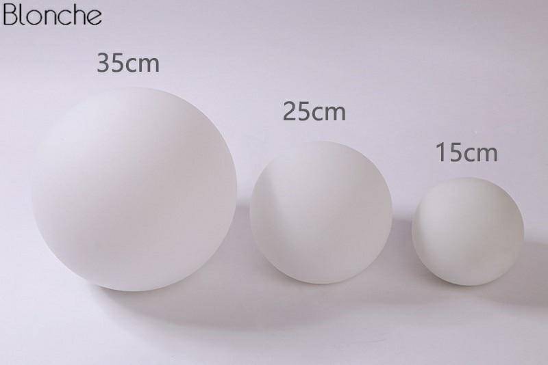 Applique murale LED boule en verre Loft - vue 4 sur 6