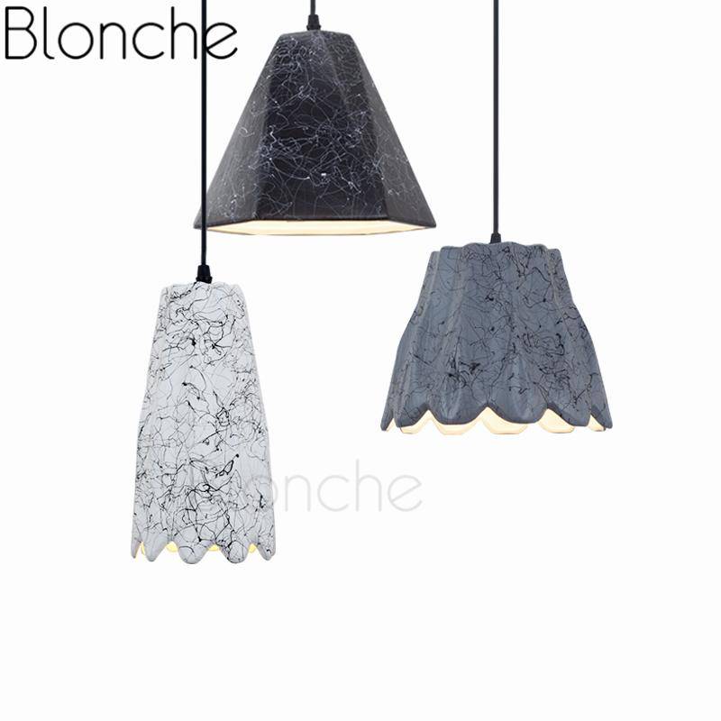 Suspension LED de formes en céramique coloré - vue 5 sur 13