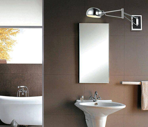 Applique murale LED chromé ajustable Sconce - vue 2 sur 6