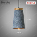 Suspension design LED en ciment style Loft Decor