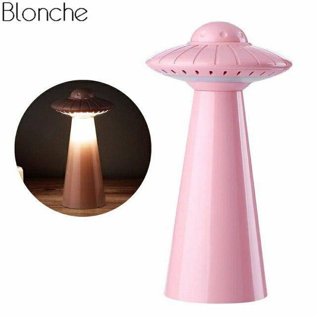 Lampe de bureau design LED conique coloré - vue 5 sur 6