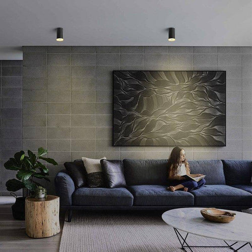 Spot rond design LED cylindre en métal Light - vue 3 sur 5