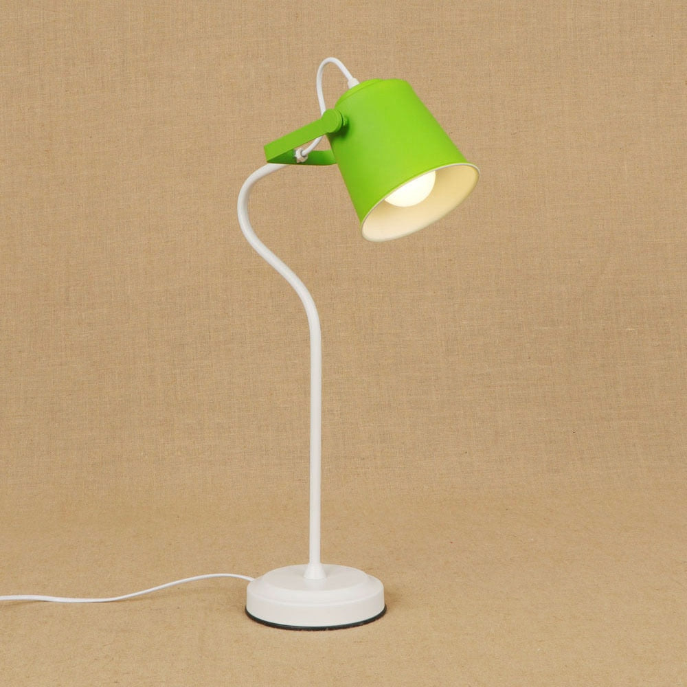 Lampe industrielle LED abat-jour cylindrique et réglable Mirtle - vue 6 sur 9