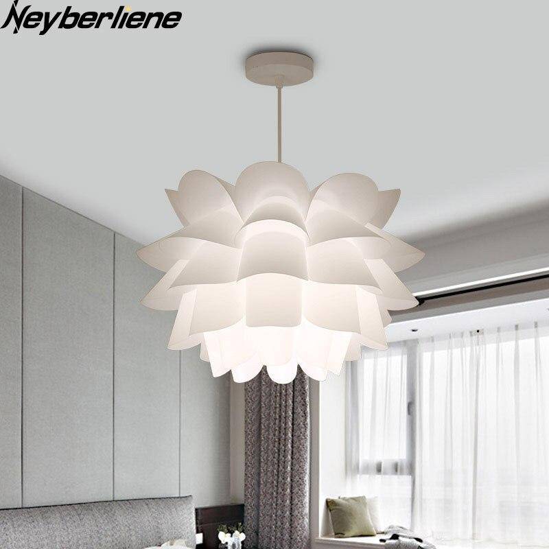 Suspension LED fleur blanche Room - vue 5 sur 5