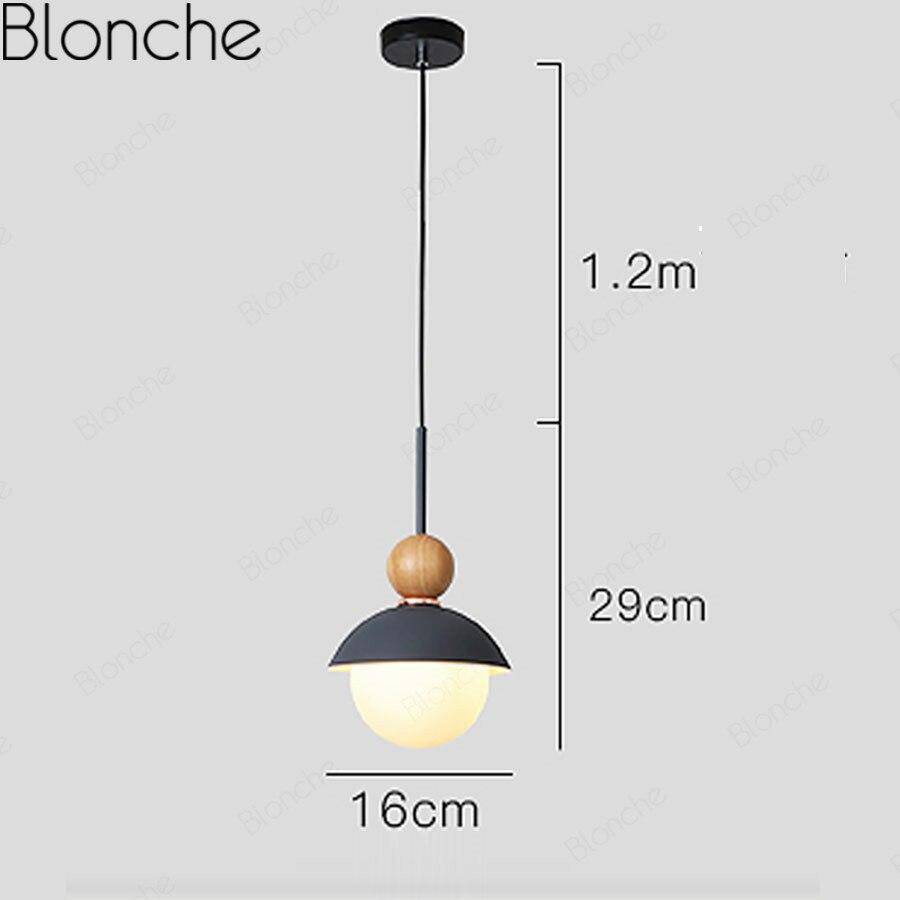 Suspension design LED en métal coloré Creative - vue 9 sur 9