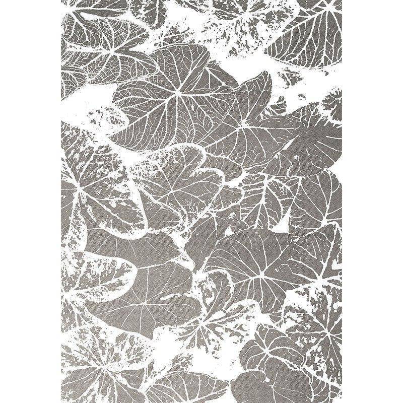 Tapis rectangle design dessins de feuilles colorés Soft - vue 5 sur 5