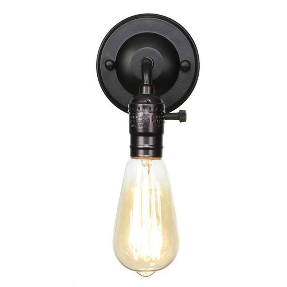 Applique murale industriel LED style ampoule Edison - vue 2 sur 4