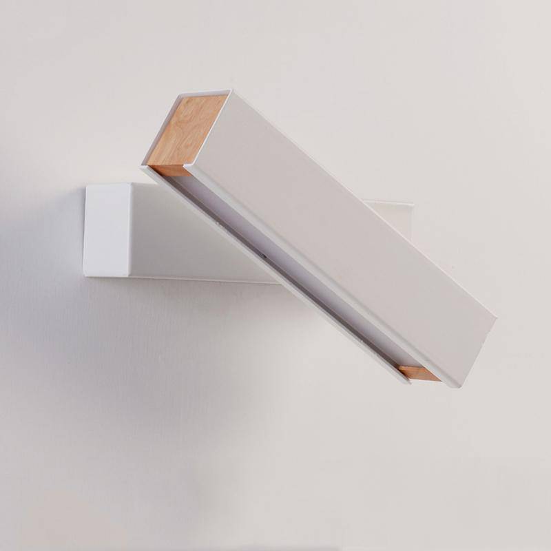 Applique murale design LED rectangles en aluminium ajustable Square