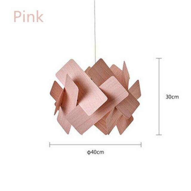 Suspension design moderne en plaques colorées Personality - vue 6 sur 6