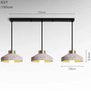 Vintage industrial coloured cement pendant light