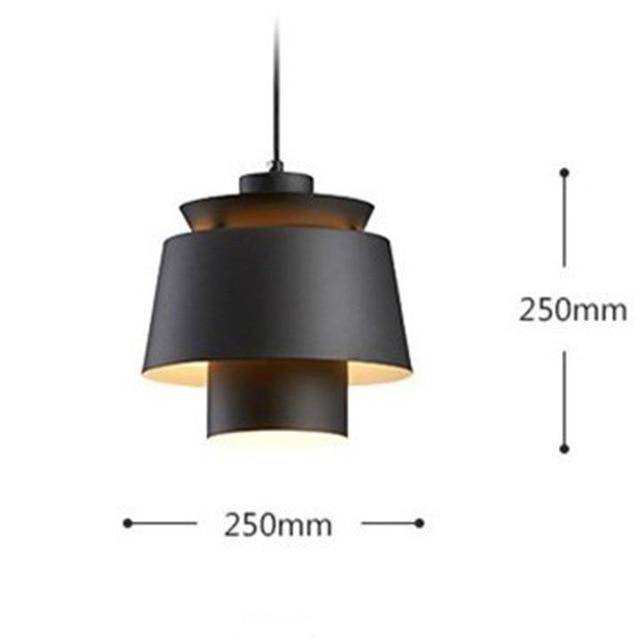 Suspension design à LED en métal coloré Bar - vue 11 sur 11
