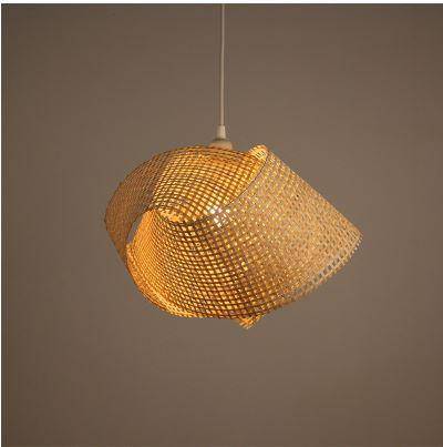 Suspension design entrelacée en bambou Personality - vue 7 sur 8