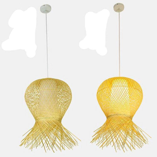 Suspension design en bambou Woven - vue 4 sur 4