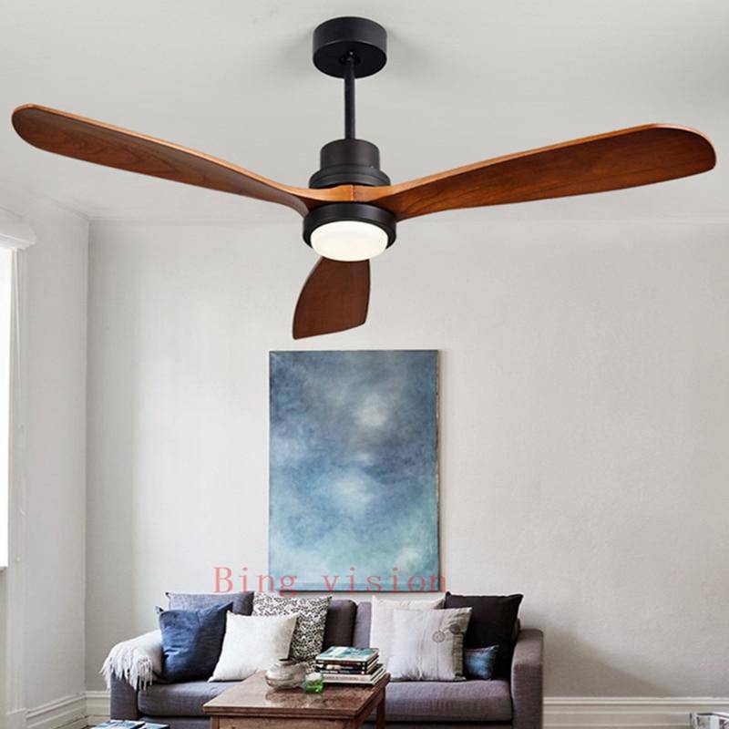Ventilateur de plafond LED Fans (base noire ou blanche) - vue 3 sur 5