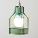 Suspension à LED avec cage en métal Modern