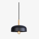 Suspension design LED en métal avec abat-jour arrondi Loft